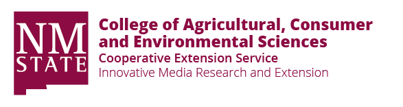 Logo: New Mexico State University - All About Discovery! (trademark) - College of Agricultural, Consumer and Environmental Sciences - Cooperative Extension Service