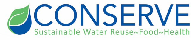 Logo: CONSERVE - Sustainable Water Reuse, Food, Health