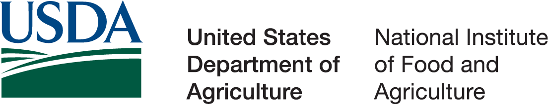 Logo: United States Department of Agriculture - National Institute of Food and Agriculture